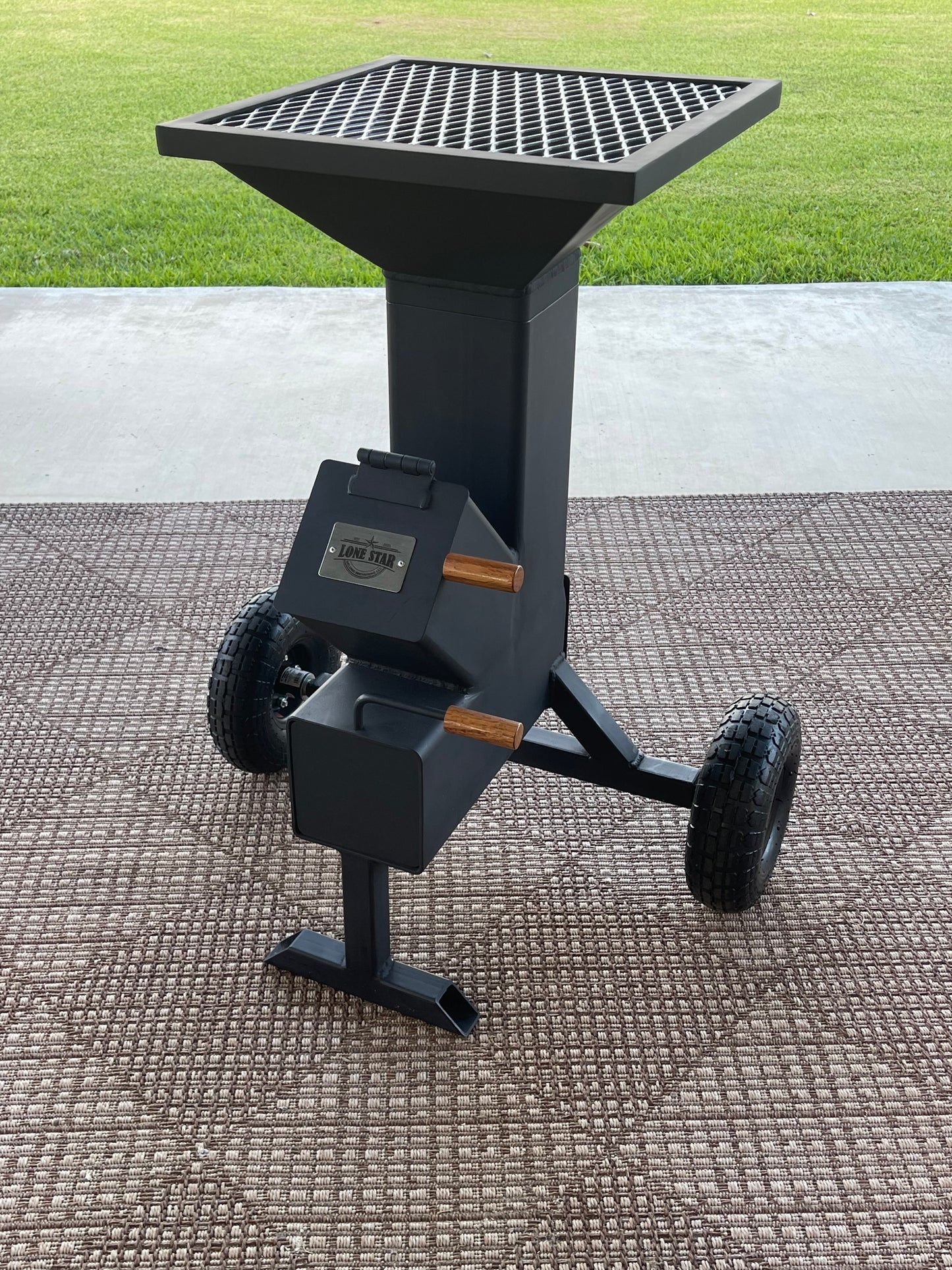 6" Rocket Stove with Grill Attachment Bundle