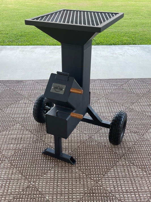 6" Rocket Stove with Grill Attachment Bundle