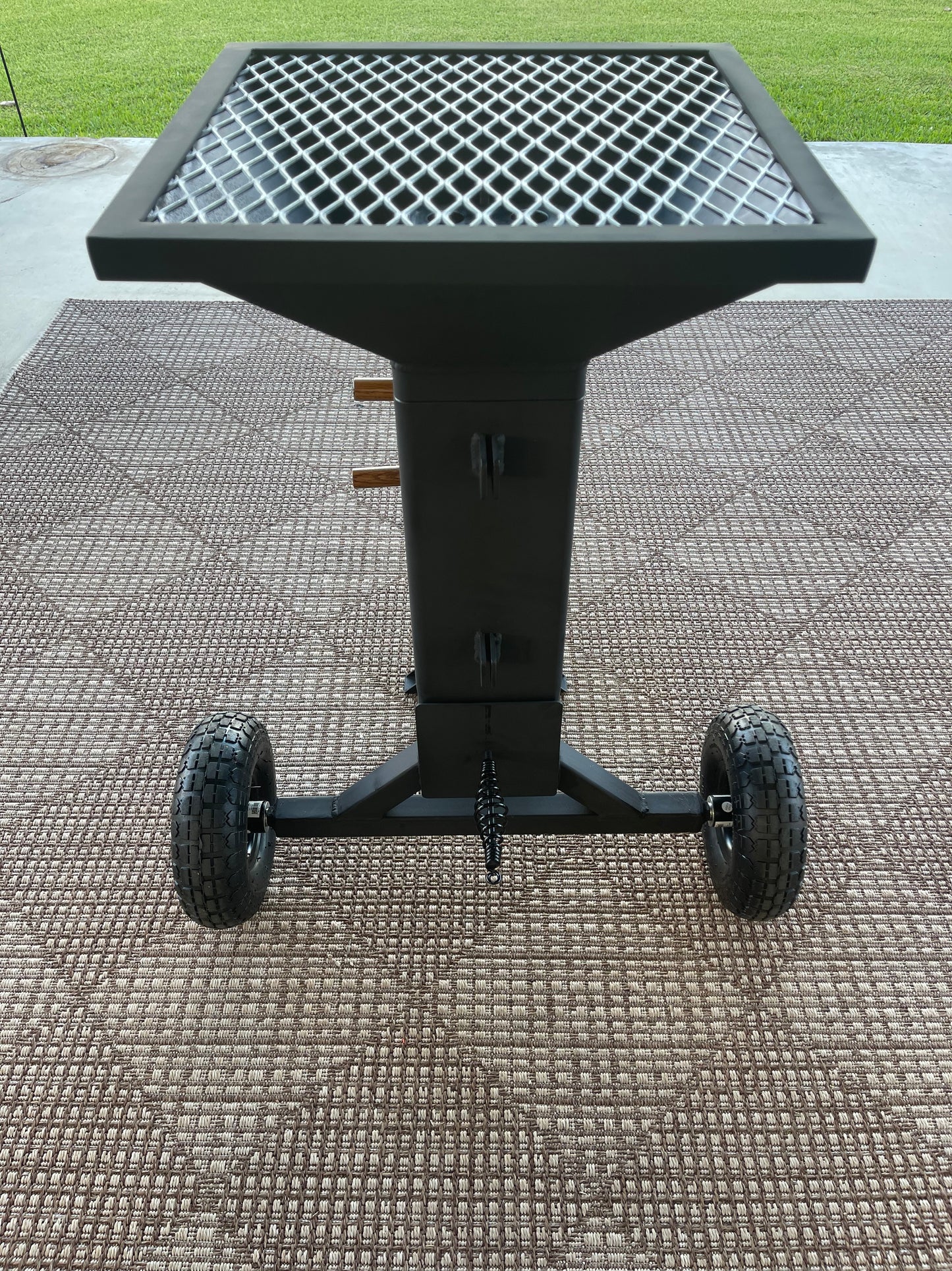 6" Rocket Stove with Grill Attachment Bundle